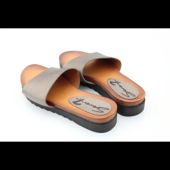 NWOT 7 for all man kind slide sandals - Picture 6 of 8